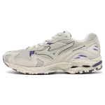 Mizuno Wave Rider 10 libisemiskindlad vastupidavad hingavad madala s&auml;&auml;rega jooksujalatsid Meeste toss Lilla Valge D1GA331701 44.5
