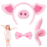 Sea kost&uuml;&uuml;mikomplekt, seak&otilde;rvade peapael, nina, saba, kikilips, uhke loomade cosplay komplekt, seakost&uuml;&uuml;mi aksessuaarid laste riietumispeole One Size