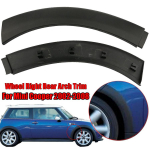 Auto esiratta parema alumise poritiiva kaare kate Sisekate Must Mini Cooper 2002-08 jaoks
