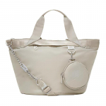 Nike Kangas 2-&uuml;hes Kombineeritud Kott Tassima Ostukott Koti Kott &Otilde;lakott Crossbody Kott K&auml;ekott Tavaline Naiste Hele Luu Vabaaja CW9303-230
