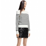 MO&Co. New Chinese Style Striped Wool Cardigan M 165