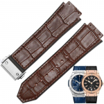 K&auml;erihm HUBLOT BIG BANG 25*19mm Ehtsast Nahast Veekindel Meeste Kellarihm Kett Kell Kummist K&auml;ev&otilde;ru K&auml;epael 25-19mm