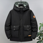 Suured suurused 5XL-12XL Mood Talvine Meeste Mantel Kapuutsiga Veekindel Vabaaja Lai L&otilde;ige Paks Soe &Uuml;lem&otilde;&otilde;duline &Uuml;ler&otilde;ivas Meeste Jakid 7XL