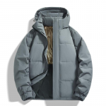 Sulejope Meeste talve paks soe avara kapuutsiga trendikas sulejope suures suuruses jope L