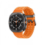 Samsung Galaxy Watch Ultra 2025 47mm LTE Gris (Titanium Gray) y Correa Marine Band Naranja L705