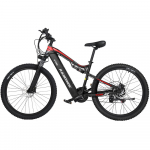 Elektriline jalgratas Maastikuratas Randride 1000W Mootor T&auml;iskasvanute E-jalgratas 48V 17AH Tippkiirus 45 km/h 21 K&auml;iku Must YG90B