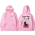 R&auml;ppar Plk Poolakas Graafiline Huppar Mees Vintage Vabaaja &Uuml;le suuruse Pullover Meeste Naiste Hip Hop Mood Popmuusika Huppar S white