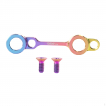 Adapter for Disc Brakes on Bikes, Converter, Repair And Maintenance Part, Bracket Brake Multicolor 5.1x1.1cm