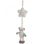 Bo&icirc;te &agrave; musique &eacute;toile Baby Panda - Creaciones Llopis - Couleur Eau marine sinine