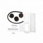 Paigalduskomplekt - DAITSU - ACCDWK2 - Valge - Plastik - S&uuml;nteetiline