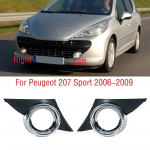 Peugeot 207 Sport 2006 2007 2008 2009 auto esip&otilde;rkeraua udutulelaterna raami kate Udutuled udutule ilukork 1PC Right