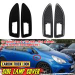 L&auml;ikiv/s&uuml;sinik k&uuml;lglambi kate k&uuml;ljemarkeri tule kate Opel Corsa D/ VXR Astra H/J Zaf B Insignia Corsa E signaallambi kate Glossy Black