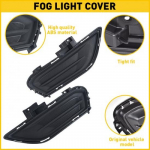 Front Bumper ert Fog Light Cover Left+Right Fit For 2013-2016 Ford Fusion EXV