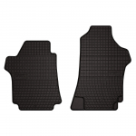 Dywaniki samochodowe gumowe do: Hyundai H-1 II van (2007-2021) - czarne, dopasowane