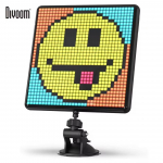 Divoom Pixoo Max 32*32 Pikslikunstiekraan Piksliekraan Kohandatav Bluetooth-&uuml;hendus LED-ekraan Kodukaunistuseks J&otilde;ulud Advanced Decoration must