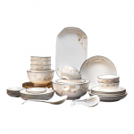 Haoya Jingdezhen Hiina stiilis 72-osaline keraamiline s&ouml;&ouml;gin&otilde;ude komplekt 72-Piece Gift Set