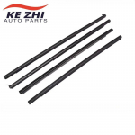 MN117037 MN117038 4Pcs Window Moulding Weatherstrip Seal Belt suitable for Mitsubishi Pajero Montero 2000-2016 MN117039 MN117040