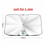 Car front windshield sunshade suitable for Skoda Rapid Fabia Octavia Superb Kodiaq Karop Kamiq car sunshade interior accessories tumehall v&auml;rv