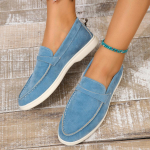 Klassikaline Kuuma M&uuml;&uuml;gi Nude Luksuslik Madalad Meeste Vabaaja Kingad Mugavad Slip-on Loaferid Kingad K&otilde;rge Kvaliteediga Laste Suede Jalutusk&auml;igud Kingad Naine 35 taevasinine v&auml;rv