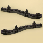 68081559 68081558 1 Pair Front LH+RH Side Bumper Mounting Bracket Retainer Holder fit for Dodge Avenger 2011 2012 2013 2014