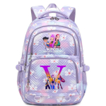 Lapsed T&uuml;drukud Kpop Rumi Zoey Mira T&auml;htedega Tr&uuml;kitud &Otilde;pilase Koolikott Veekindel Seljakott 44*34*17cm