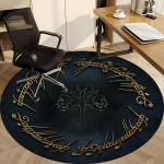 1 tk S&otilde;rmuste Isand Kontori &Uuml;mar Ala Vaip, Kontoritoolide Alla Magamistoa Elutoa Kodu Kaunistus a1022170 120cm by 120cm white