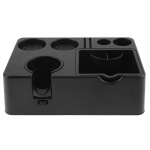 Espresso Tamperdamise Jaam Sobib 51/54/58 MM Eemaldatav Kohvipulbri Pressi Alus Libisemisvastane Espresso Knock Box K&ouml;&ouml;gitarvikutele