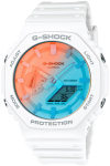 Casio BEACH TIME LAPSE seeria valge kell G-Shock GA-2100TL-7AJF meestele