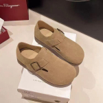 Pehme tallaga Birkenstockid uued Jaapani retro &uuml;hed kingad vabaaja Birkenstockid Doudou kingad 35 khaki