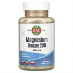 KAL, Magneesiumorotaat 200, 200mg, 120 taimset kapslit (50mg kapsli kohta)