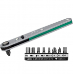 ANEX Ratchet Offset Bit Driver, T&uuml;&uuml;p, Sirge, 9-osaline komplekt, Ei. 425-9B
