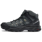SALOMON X Braze High top Hiking Shoes Men's Black 474305 43⅓