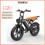 TOOFLY G20 T&auml;iskasvanute M&auml;gi-Elektriratas 45KM/H 500W Mootor 48V15.6Ah Aku 20 V&auml;litingimustes Maastiku-Elektrimootorratas Elektriline Jalgratas G20 45KM/H must