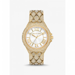 Michael Kors Suur Camille Pav&eacute; Kuldse Tooniga K&auml;ekell MK4800 kuld