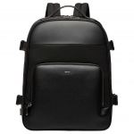 Bally Vogel Logo T&otilde;mblukuga Sulgemine Krokodillimustriga Vasikanahast Seljakott Meeste seljakott Must 6308756 Black