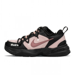 Nike Air Monarch 4 Low top Chunky Sneakers Unisex Black Pink 415445-001(TeamA-) 40
