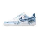 Nike Court Vision 1 Rula Kingad Unisex Madalad Sinised Valged DH2987-100(Team2035-) 42.5