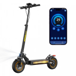 iScooter W9Air 800W Elektriroller 40KM/H 48V/10Ah Aku Kahekordne ketaspidur 10 Maastikurehv Maastiku-elektriroller 800W&mdash;&mdash;W9 Air must