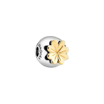 Pandora Moments &Otilde;nnelik Neljaleheline Ristik 925 H&otilde;bedast V&otilde;lu Naiste V&otilde;lu 768000CZ Box,F,Silver beige