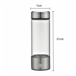 1 tk 450 ml kaasaskantav vesiniku veegeneraator, 3 minuti režiim k&otilde;rge kontsentratsiooniga vesiniku vee generaator