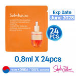 24 tk_[SULWHASOO] Kontsentreeritud žen&scaron;enni uuendav ampull 0,8 ml (Proovi kotike) 0.8ml X 24pcs (total 19.2ml)