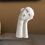 P&otilde;hjamaade abstraktne m&otilde;tleja portree skulptuur dekoratiivne kunst k&otilde;rgekvaliteediline kerge luksus kodu pehme kaunistus kingitus