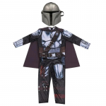 2025e Mandalorian Beska soomus Laste Cosplay riided Halloweeni mask Kingitus S(110-120CM)