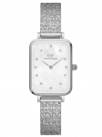 Naiste kell Daniel Wellington Quadro Lumine Pressed Piano 20 mm Dw00100580 + Karp (Zw519C)