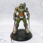 21CM Doom Slayer Eternali tegevuskuju kollektsioonimudel Kuju Anime Destroy Hunter Akam Kuju Lauakaunistus PVC M&auml;nguasi Kingitus