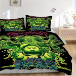 3 tk P&auml;ris Ghostbusters Tekikomplekt Multikate Teemaline Vooditekikomplekt Armsad Tegelased Magamistoa Sisustus Vooditekikomplekt Neljaks Aastaks (1 kate + 2 padjap&uuml;&uuml;ri EI 135x200cm