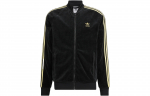 adidas originals Meeste Sametriba Logoga Lukuga Jakk Must HR3445 XXXL