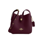 Coach Hadley 20 T&auml;helogo Kuldne Riistvara Nahast Crossbody &Otilde;lakott Mini Naiste Kotid S&uuml;gavpunane CAL60-IMORX Basic Set (Bag+Dust Bag) black