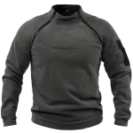 Tuulekindlad fliisist meeste dressipluusid V&auml;lisspordir&otilde;ivad Jakk Seisukrae &Uuml;hev&auml;rviline pullover Mehelik Paks Vabaaja pealisr&otilde;ivad XXXXL hall