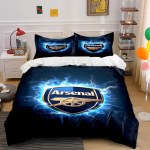Arsenal logo v&auml;lgu ja pildiga. Voodipesukomplektid Tekikotikomplektid Tekikotid Padjap&uuml;&uuml;rid  (1 * Tekikott 2 * Padjap&uuml;&uuml;ri (tekk ei kuulu komplekti)) 135x200cm